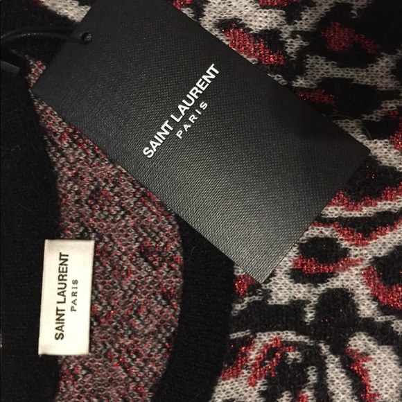 YSL-Yves Saint Laurent Wool Sweater Collection 2016 X-Small - Picture 4 of 8